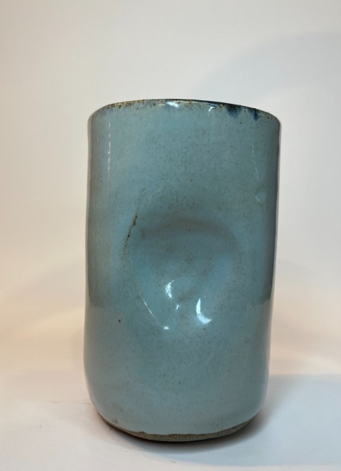 Kubek ceramiczny błękitny