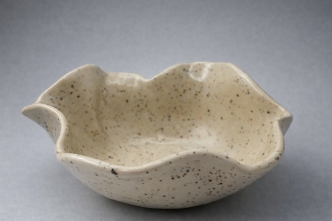 Zestaw mis ceramicznych – falowane, ręcznie formowane - zestaw 2 szt.